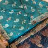 Royal Peacock Bandhani Weave Saree
